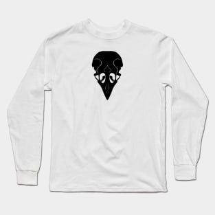 Crow Skull Long Sleeve T-Shirt